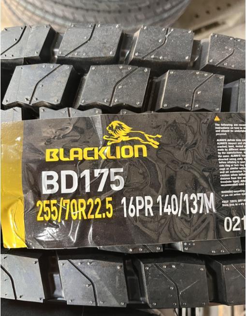 255/70R22.5 16PR 140/137L BD175 新品 トラックタイヤ 大型車用 ブラックライオン BLACKLION_画像4