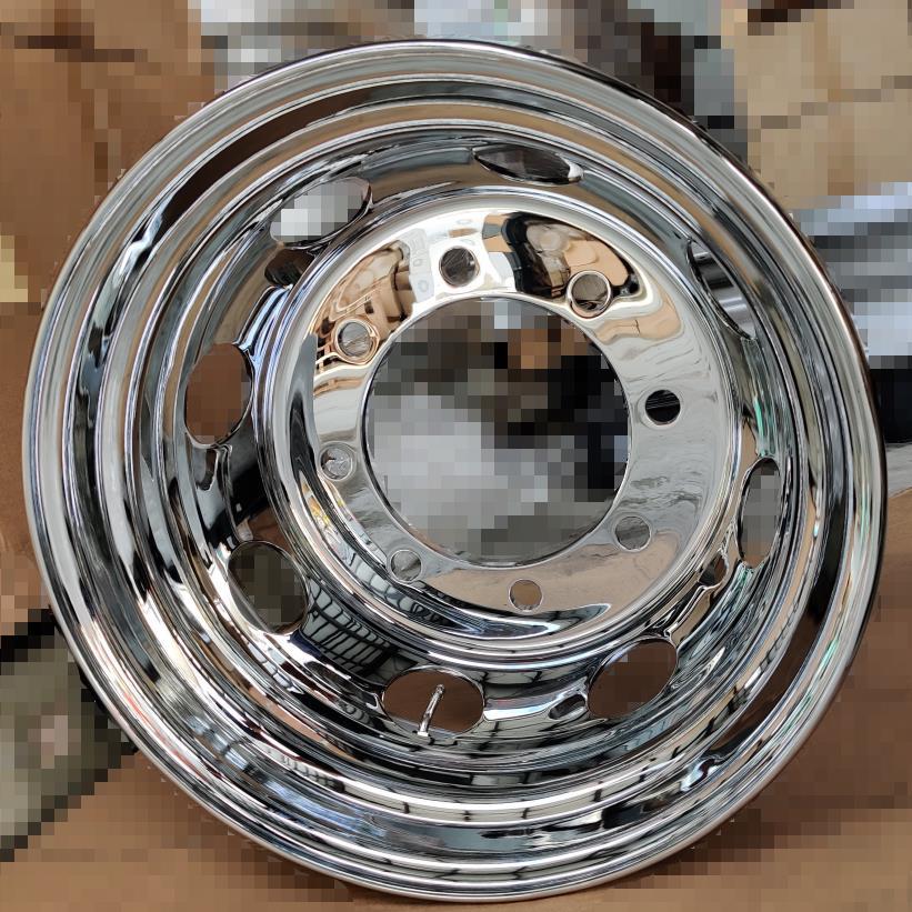 * новый ISO стандарт * Хромированный металлизированные колеса задний 19.5*6.75 8 дыра 