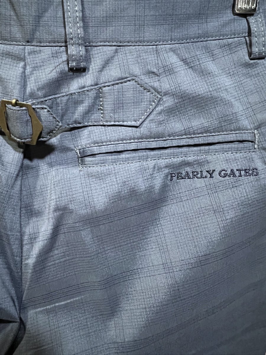 美品 パーリーゲイツ ゴルフ ドライ ストレッチ パンツ 4 メンズ 053-120391 PEARLY GATES_画像3