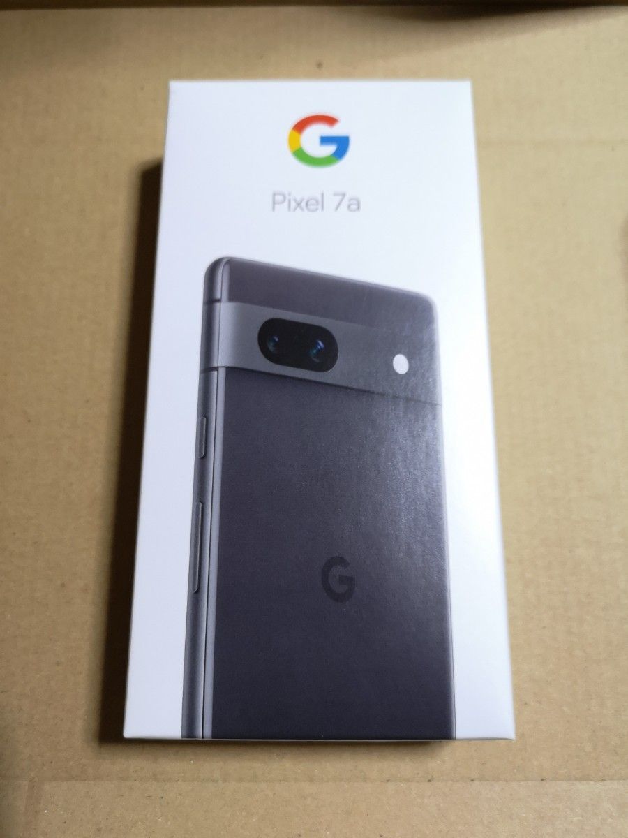 新品】Google Pixel 7a 128GB Charcoal 128GB Google Store購入 黒