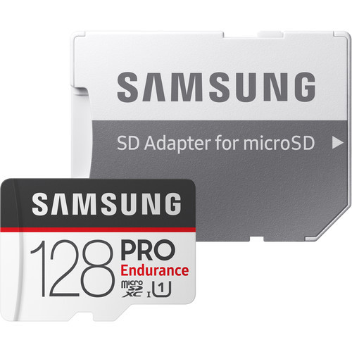 未使用品　Samsung PRO Endurace 128GB microSDXC　マイクロSD　付属品：アダプター サムスン プロ エンデュランス_画像2