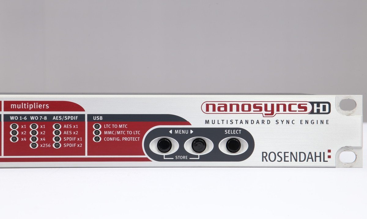【 美品 | 動作保証 】 ROSENDAHL マスタークロックジェネレーター NANOSYNCS HD_画像5