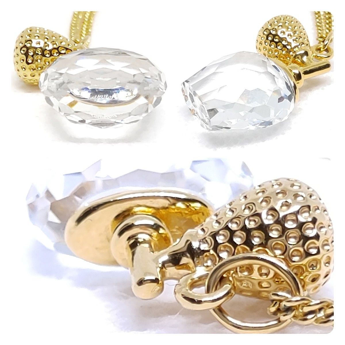 SWAROVSKI社製】 スワロフスキー ‥ 人気 香水瓶モチーフ SWAROVSKI社製】 スワロフスキー ‥ 人気 香水瓶モチーフ
