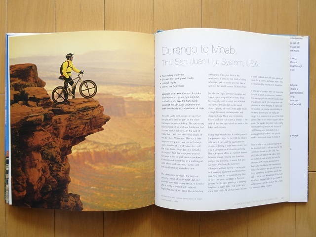  foreign book * bicycle . line . world. touring route photoalbum book@ road bike mountain bike .