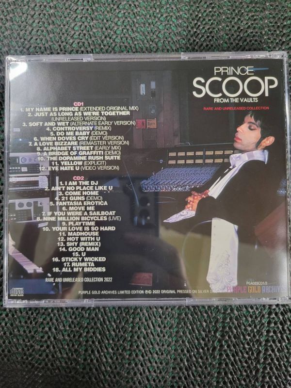 PRINCE / SCOOP : FROM THE VAULTS RARE AND UNRELEASED COLLECTION (2CD)_画像2