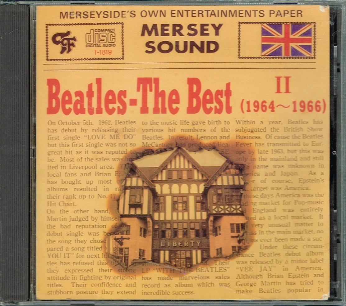 ビートルズ【Beatles-The Best Ⅱ（1964~1966）】★CD_画像1