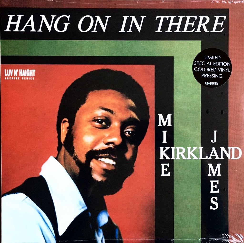 送料無料 シールド未使用盤 2014年リリース Limited Edition(White Vinyl), US Reissue Mike James Kirkland Hang On In There LP, Album_画像1