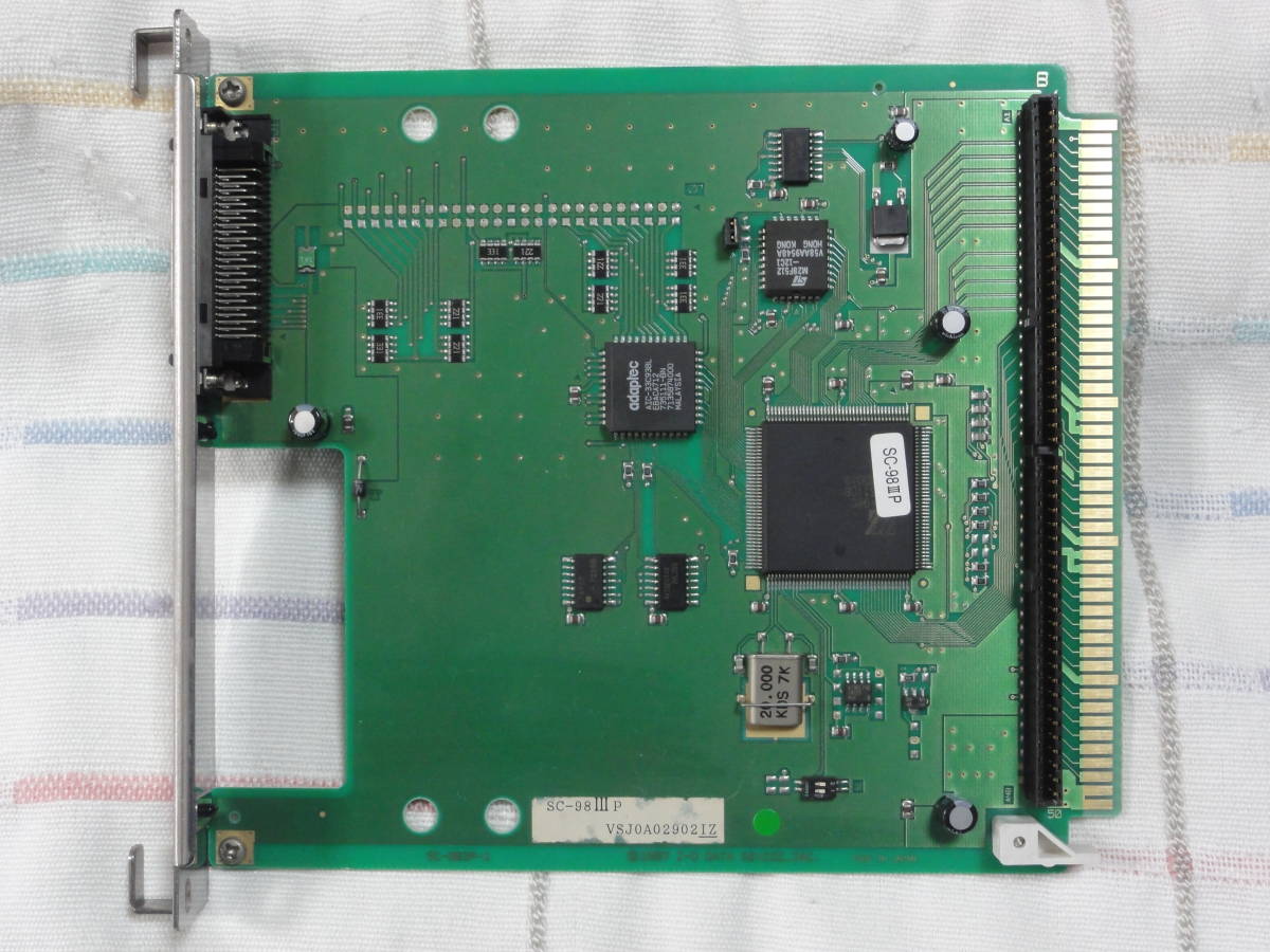 ☆ Cバス SCSI I・O DATA SC-98ⅢP ドライバー付属 Xa10にて動作確認済_画像1