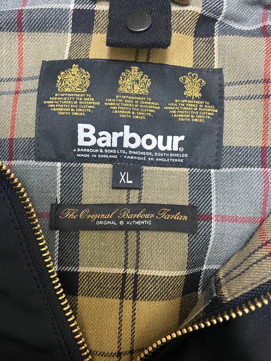 Barbour バブアー オイルドジャケット Classic Bedale クラシック ビデイル 英国製 ブラック キッズXL