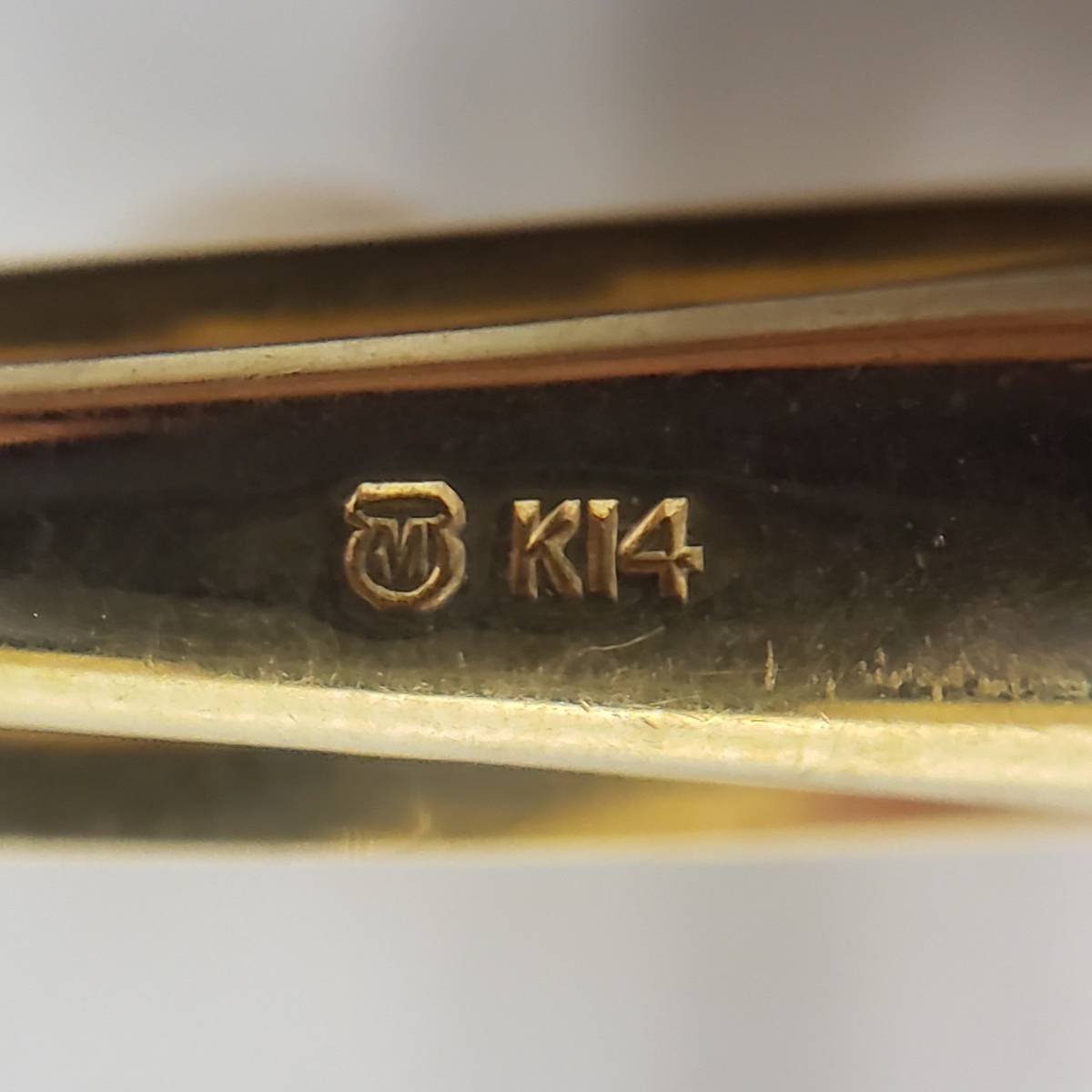 E289754(124)-611/KR23501　ネクタイピン　ミキモト　MIKIMOTO　パール　真珠　K14　重量：約4.9ｇ　約7.1㎜珠_画像6