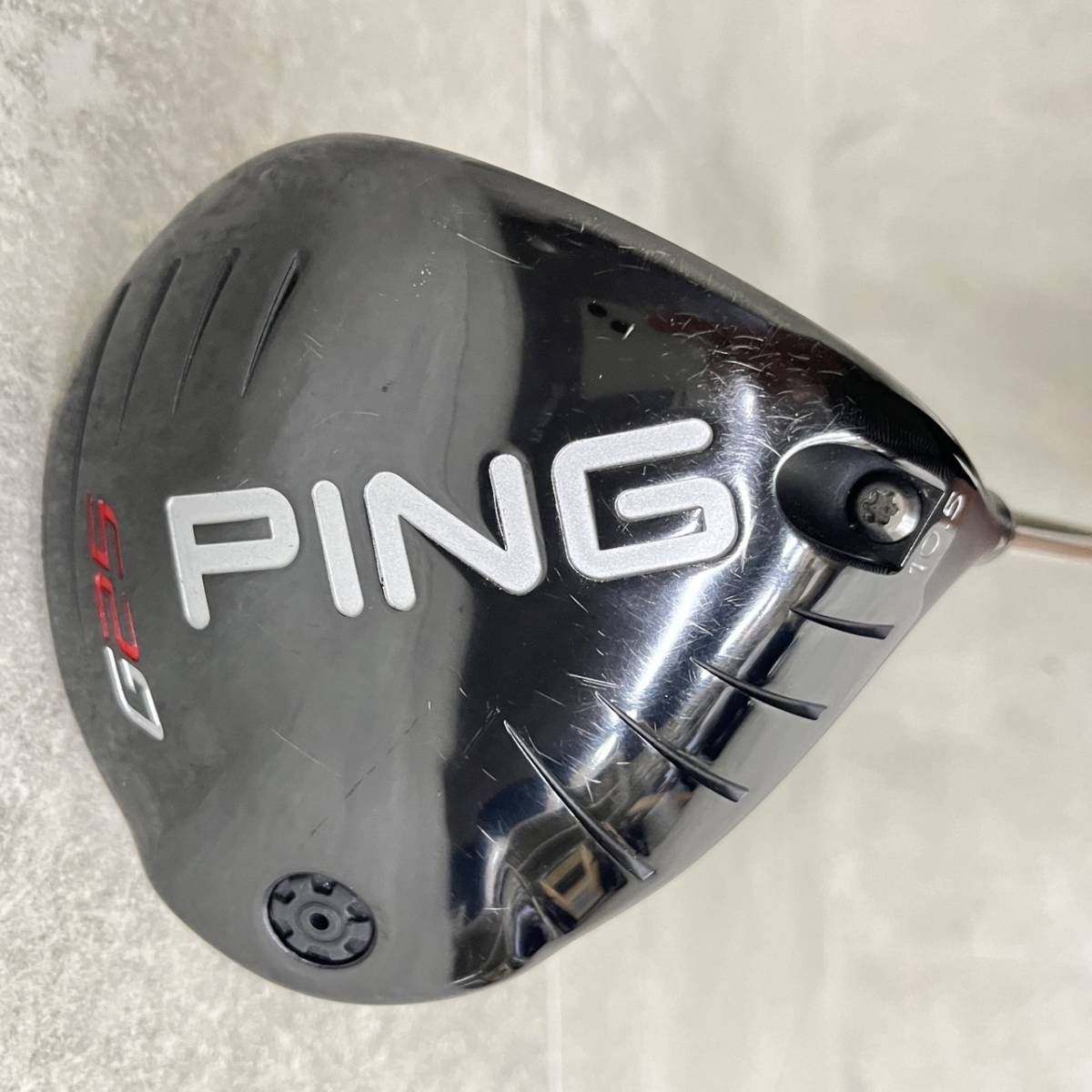 E282116(125)-607/TH3000　ゴルフクラブ　ドライバー　PING　TFC 360　S-FLEX　Driver：G25 10.5　SHAFT：TFC 360D S　LENGTH：45.75　_画像6