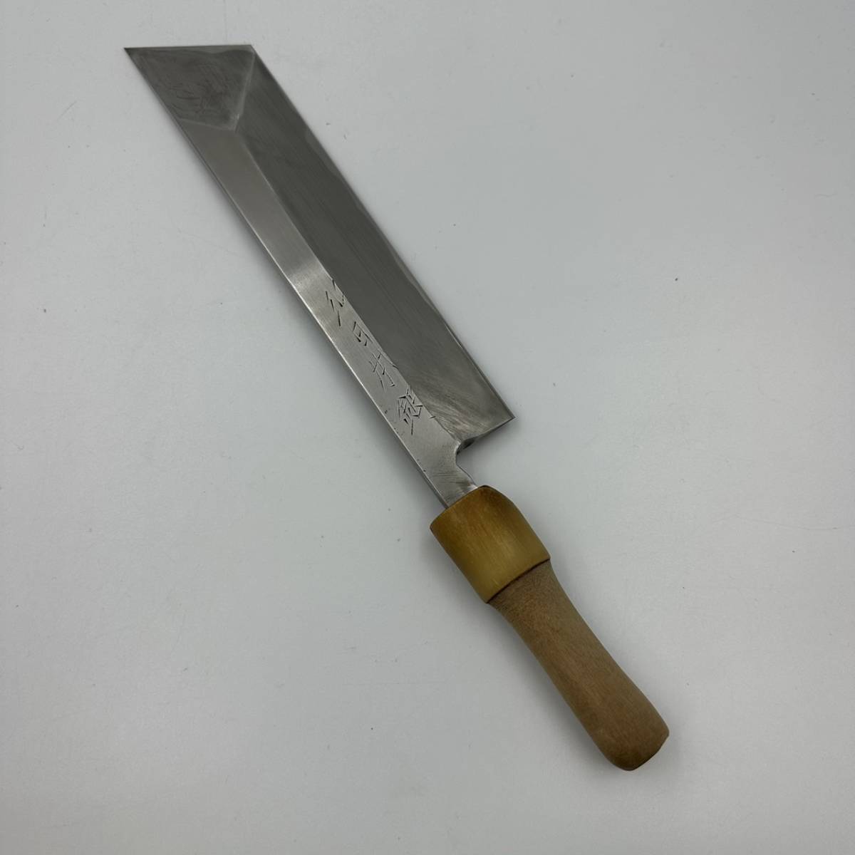 M7168(012)-511/SK14000　包丁　純日本鋼　刃渡り：約20.2ｃｍ　料理　調理道具　和包丁　刃物_画像2