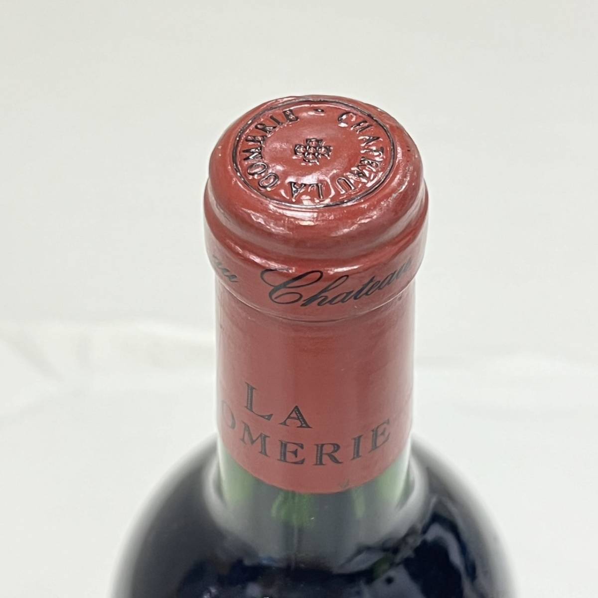 E184(012)-683/TM5000　酒　ワイン　Chateau　LA GOMERIE 1995　赤　シャトー ラ ゴムリー　12.5％　750ml_画像8
