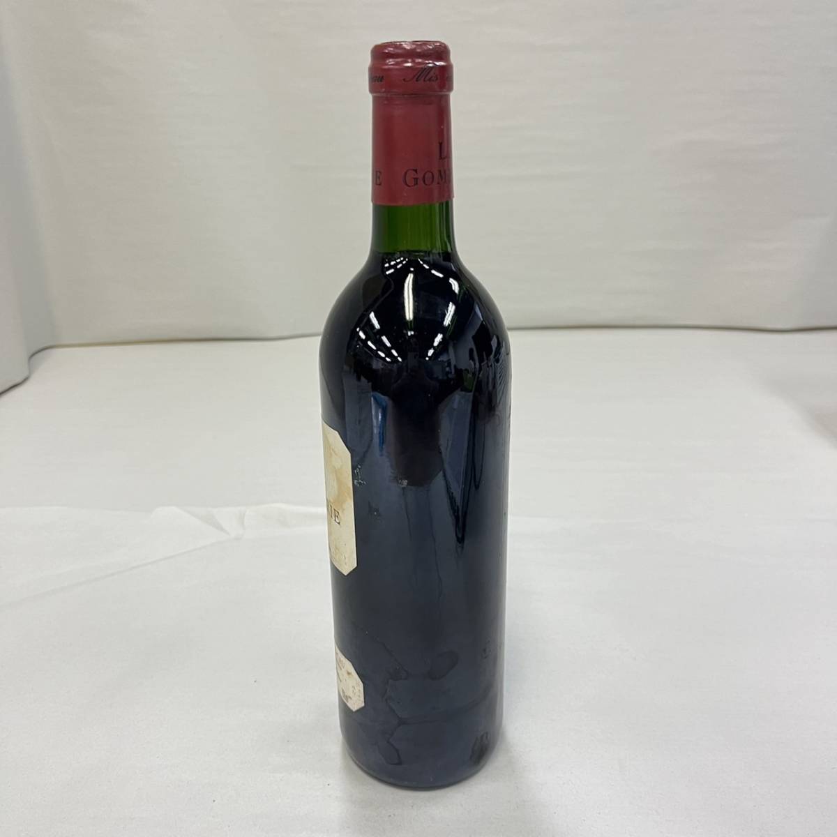 E184(012)-683/TM5000　酒　ワイン　Chateau　LA GOMERIE 1995　赤　シャトー ラ ゴムリー　12.5％　750ml_画像2