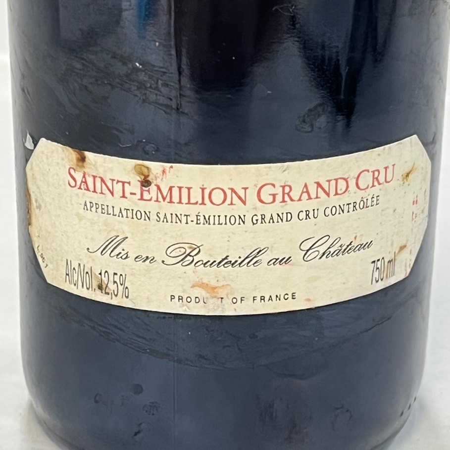 E184(012)-683/TM5000　酒　ワイン　Chateau　LA GOMERIE 1995　赤　シャトー ラ ゴムリー　12.5％　750ml_画像6
