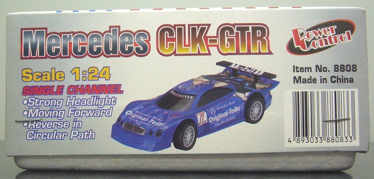  Mercedes CLK-GTR*1/24 radio-controller 