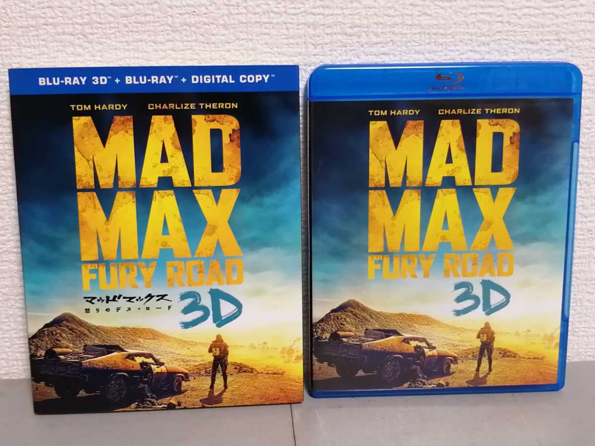 ◎３Ｄ 正規版ブルーレイ◆ マッドマックス　怒りのデス・ロード　３Ｄ◆トム・ハーディ、シャーリーズセロン◆3ＤＢＤ_●3d画像で迫力満点！！