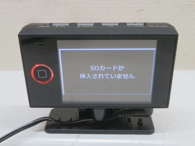 2.8型/400万画素■COMTEC HDR-251GH ドライブレコーダー コムテック ドラレコ 車載ケーブル付き USED 88366■！！_画像3