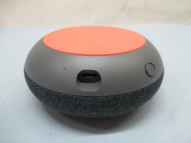 ■Google H0A スマートスピーカー Google Home Mini グーグルホーム USBケーブル付き USED 88825■！！_画像4