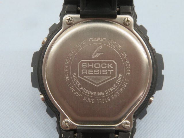 ★CASIO DW-6900B 腕時計 G-SHOCK クォーツ アナログ カシオ Gショック 電池交換済み 89087★！！_画像5