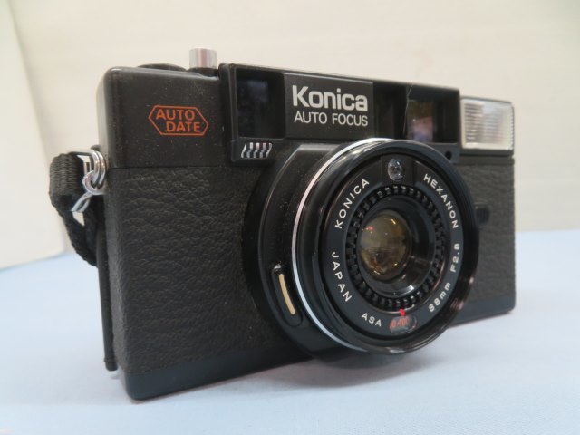 ★Konica C35 AF2D コンパクトフィルムカメラ コニカ キャップ付き USED 89163★！！_画像1