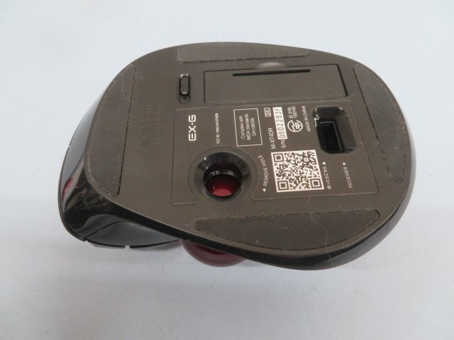 ★ELECOM M-XT4DR ワイヤレストラックボール EX-G マウス エレコム PC用品 ジャンク USED 89553★！！_画像4
