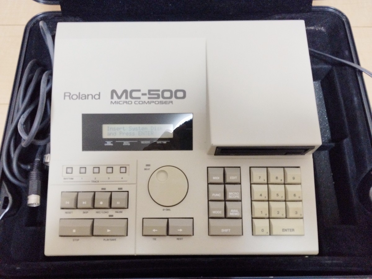 美品　Roland MC-500 MIDI マイクロコンポーザー 通電確認済_画像3