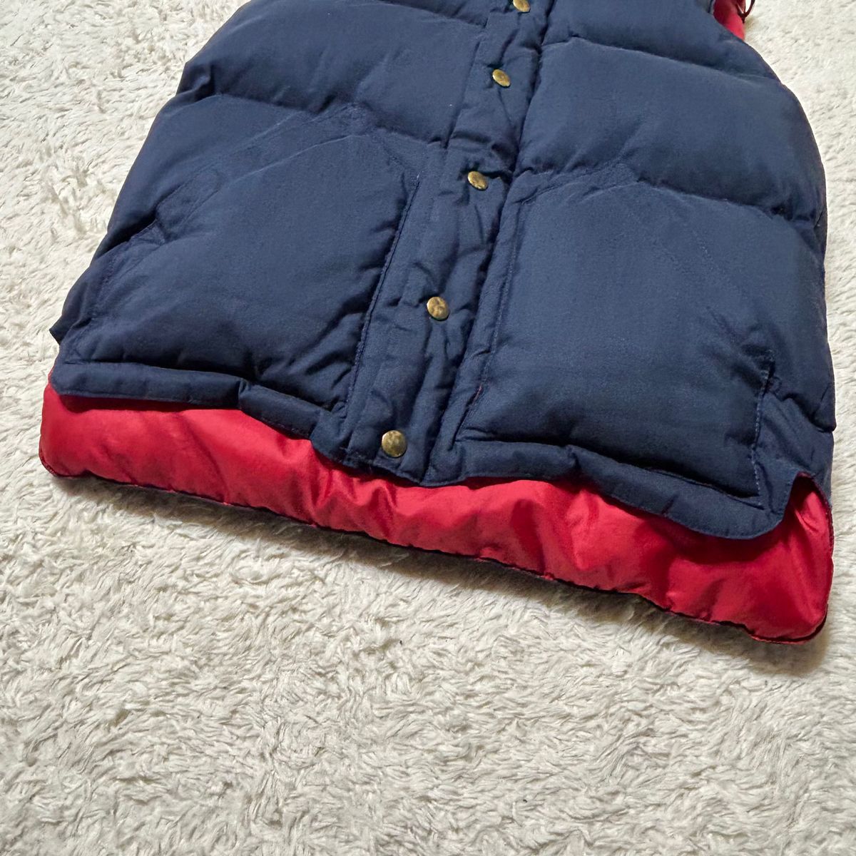 美品 クレセントダウンワークス グースダウン ベスト 60/40 美品 クレセントダウンワークス グースダウン ベスト 60/40