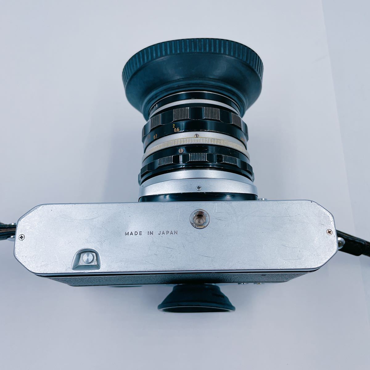 11A94 Nikon ニコン nikomat EL カメラ フィルムカメラ 肩紐付 52mm SL-1A ズームレンズ _画像4