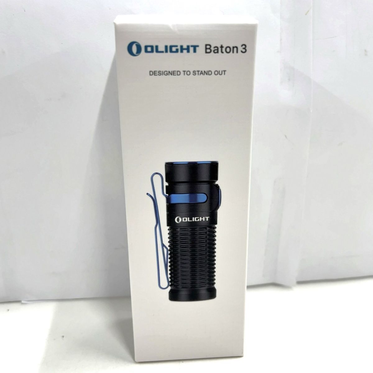 D196-W13-408 ◎ OLIGHT オーライト Baton 3 懐中電灯 ライト 充電ボックス付き 未開封③_画像1