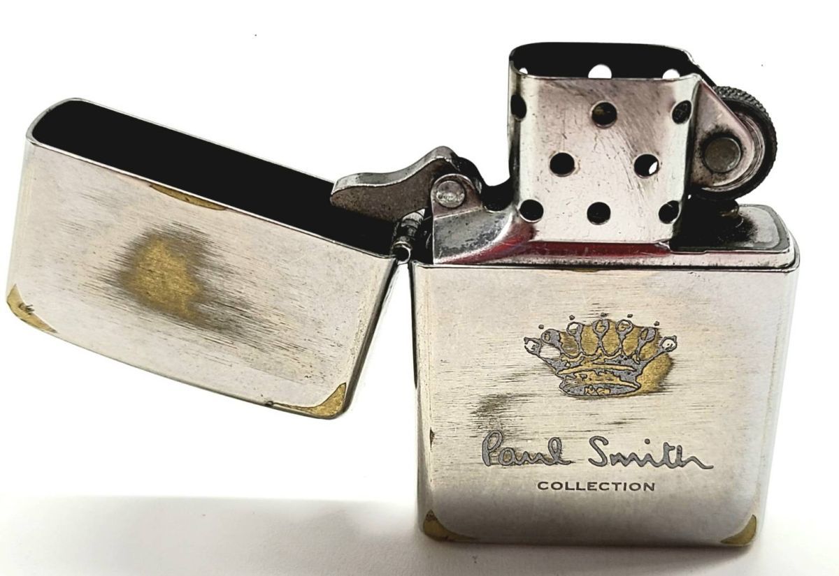 E306-W11-271▲Zippo ジッポ Paul Smith ポールスミス シルバー 喫煙グッズ 喫煙器具 火花確認済み④_画像6