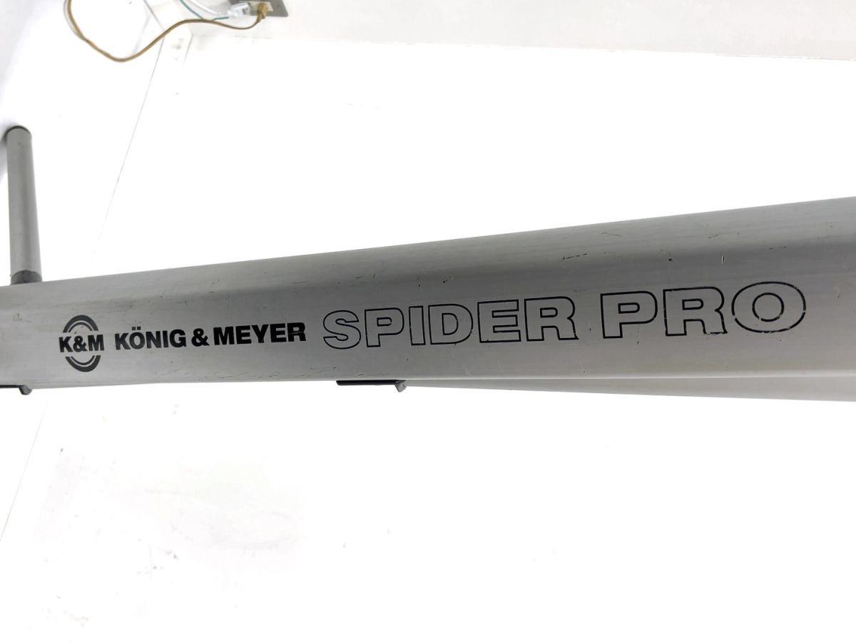 D165-W7-821 佐川 K＆M Knig & Meyer SPIDER PRO キーボードスタンド 折りたたみ式2段キーボードスタンド③_画像7