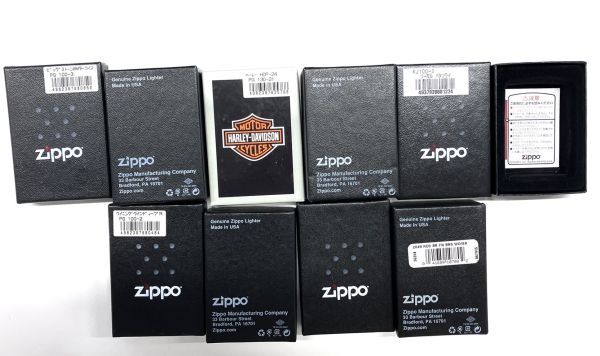 F012-I52-597 ▲ Zippo ジッポ ライター 5点 ハーレーダビッドソン/ウイニングウィニーディープレッド/バタフライ/YAMAHA 他 火花有①_画像10