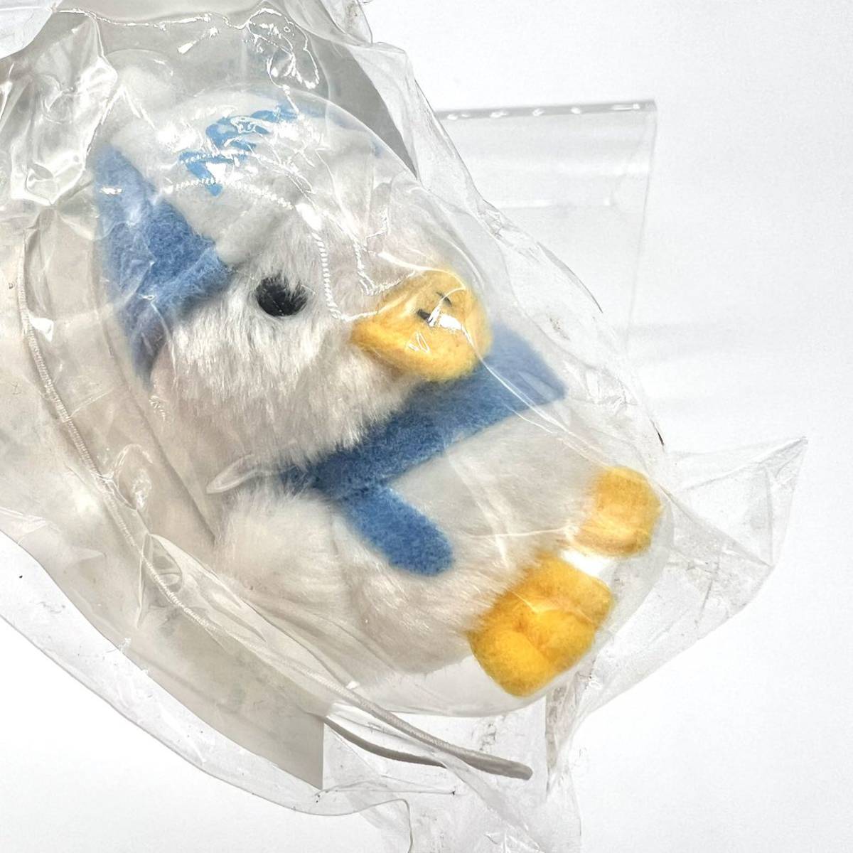 レア 非売品 未使用 未開封 Aflac アフラック ダック 携帯 クリーナー アヒル ノベルティ ストラップ マスコット キーホルダー ぬいぐるみ_画像2