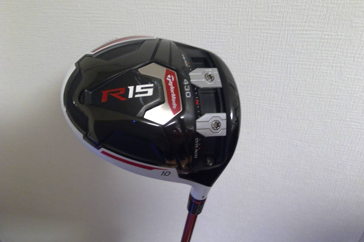  原文:◆Taylormade ◆R15 430 10° ◆ドライバー ◆Diamana R60S ◆ヘッドカバー レンチ付き ◆テーラーメイド 