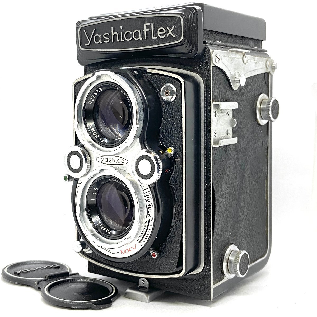 【動作確認済！】Yashica flex ヤシカ 3.5/80 二眼 レザーケース付き【2288184-1/210】_画像1