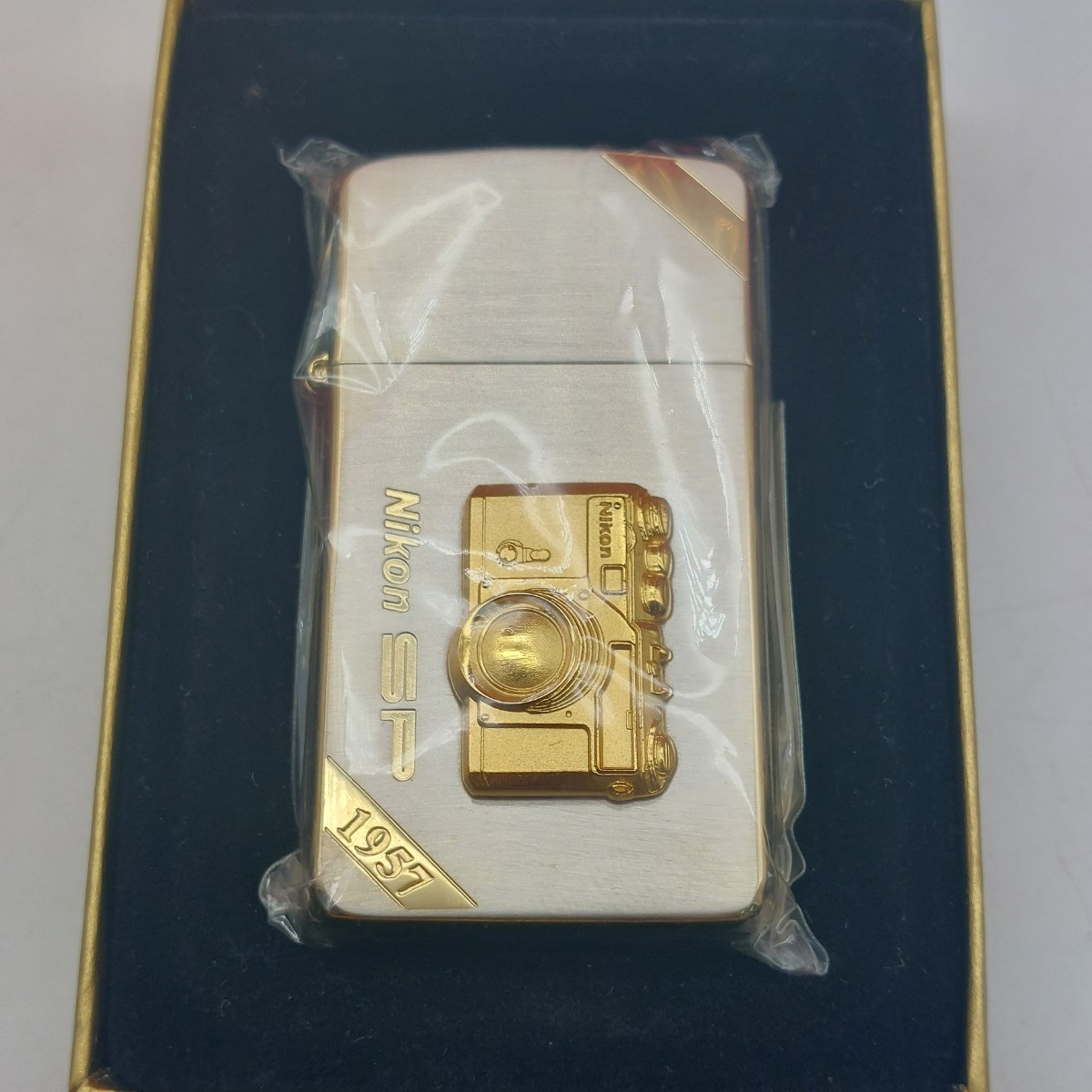 ●SA　未開封　長期保管品 ZIPPO Nikon SP ニコン MADE IN USA　スリム　コレクション　ジッポ_画像2