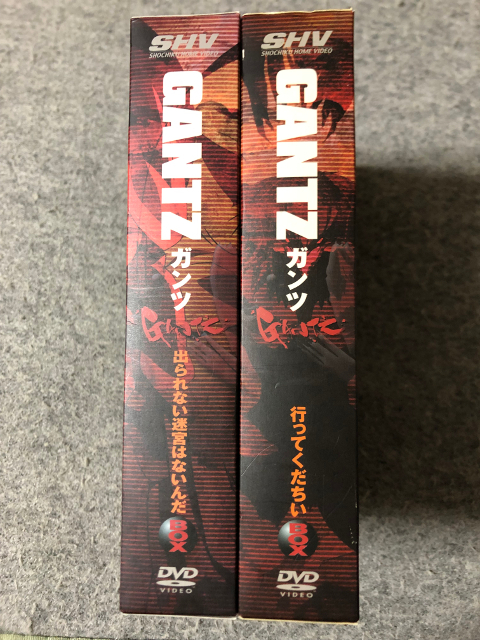 GANTZ ガンツ DVD-BOX セット　行ってくだちいBOX + 出られない迷宮はないんだBOX_画像3