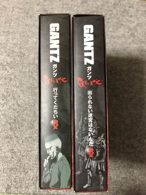GANTZ ガンツ DVD-BOX セット　行ってくだちいBOX + 出られない迷宮はないんだBOX_画像4