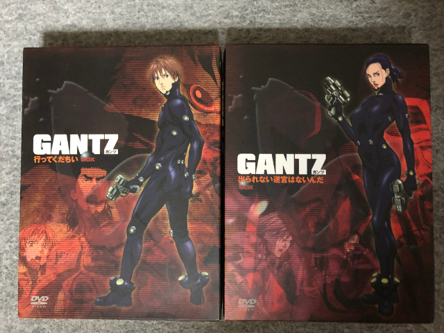 GANTZ ガンツ DVD-BOX セット　行ってくだちいBOX + 出られない迷宮はないんだBOX_画像1