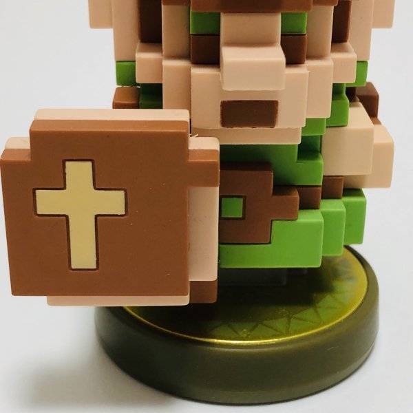 M5000 ●中古 美品 即決●amiibo リンク ドット (30周年 ファミコン) ●アミーボ ゼルダの伝説 The Legend of Zelda / Dot Link_画像3