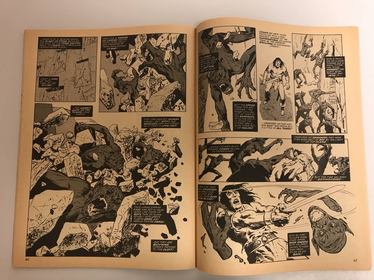 The Savage Sword of Conan the Barbarian 【コナン】(マーベル コミックス) Marvel Comics Vol. 1 No. 38 March 1979年 英語版 _画像5
