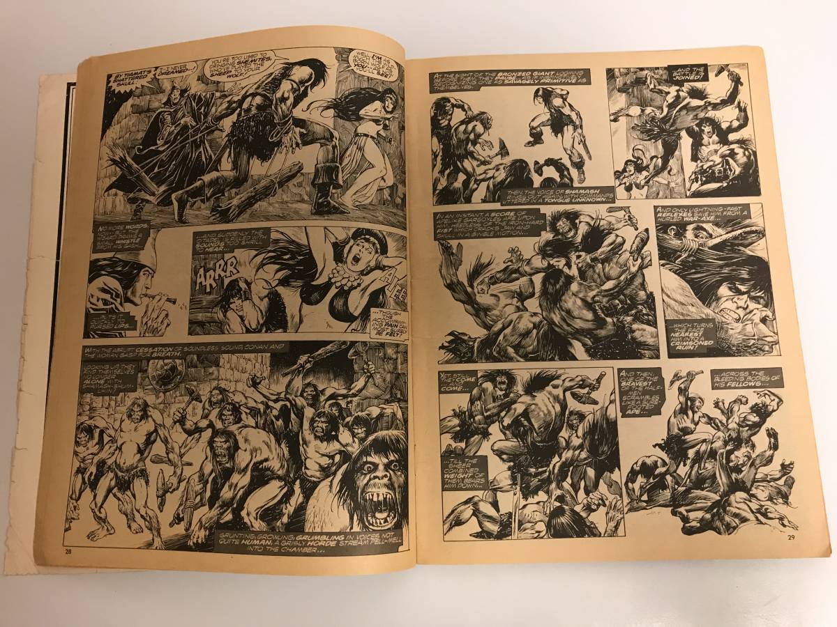 The Savage Sword of Conan the Barbarian 【コナン】(マーベル コミックス) Marvel Comics Vol. 1 No. 7 March 1975年 英語版 _画像7