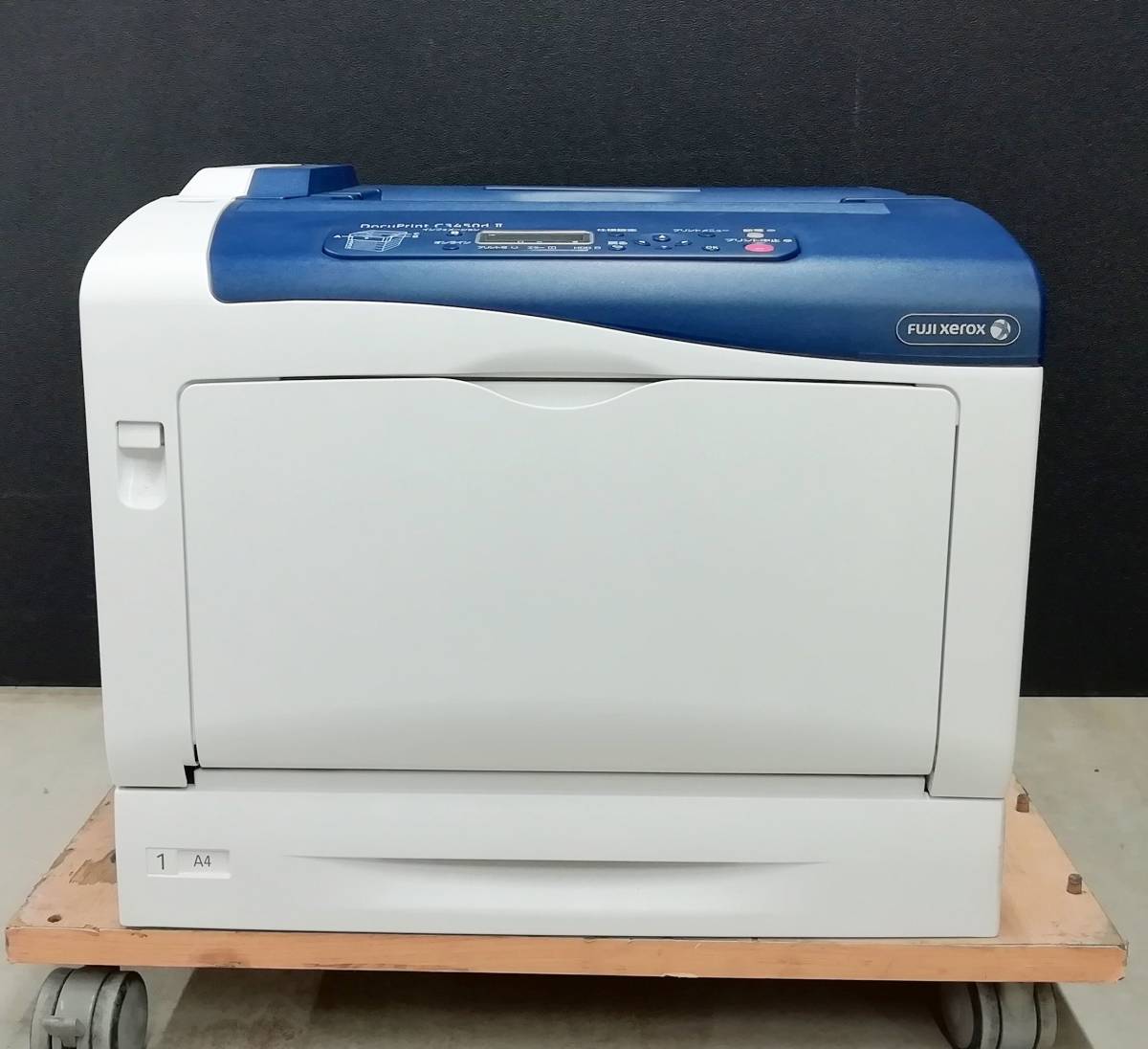 【印刷枚数少】FUJI XEROX A3 カラー レーザープリンター DocuPrint C3450d Ⅱ 印刷枚数4032枚 Windows11対応【H23122520】_画像2