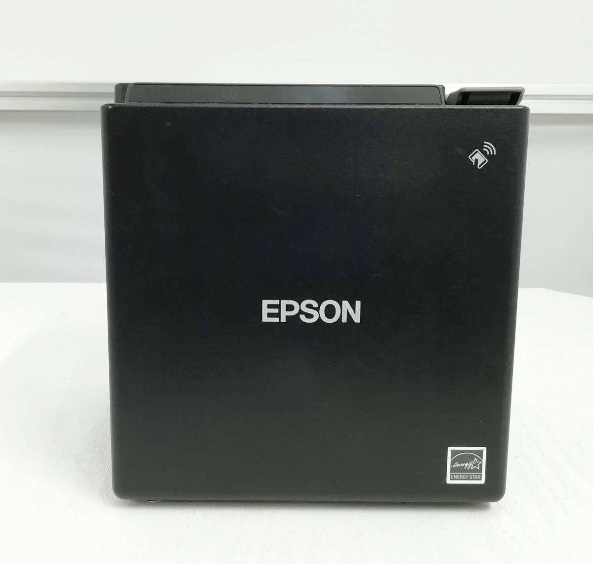 【印字OK】EPSON/エプソン レシートプリンター TM-m30 MODEL M335B ブラック USB/LAN/Bluetooth対応 紙幅80mm AC欠 錆あり【H23121406】_画像2