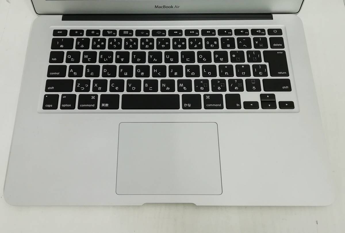 Apple/アップル MacBook Air A1466 Corei5-5350U メモリ8GB SSD128GB Monterey ACアダプター無 Bluetooth WEBカメラ【H23121901】_画像7