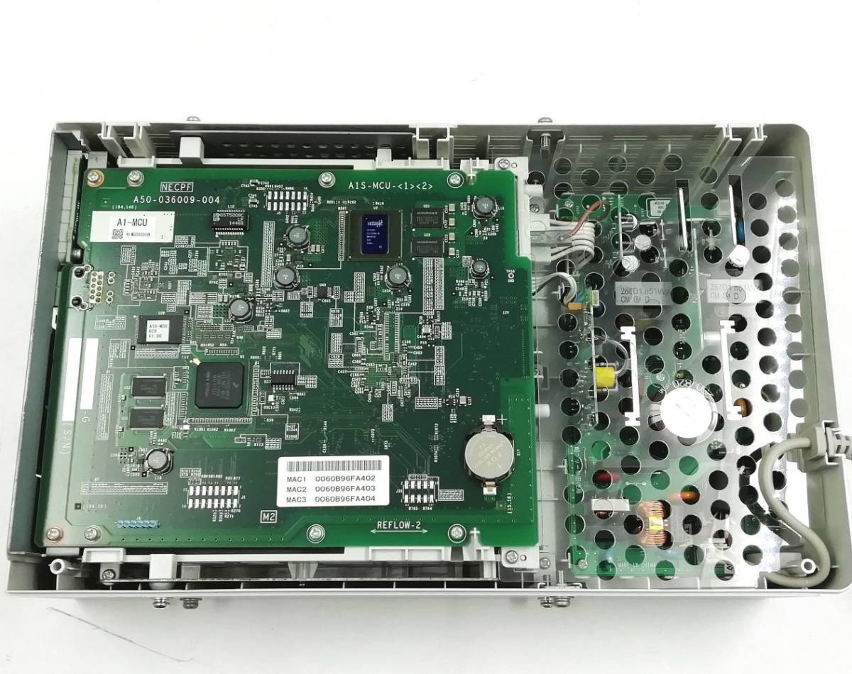 NTT αA1 シリーズ 主装置 A1-MES-(1) 搭載ユニット A1-10SU-(1) 外部放送ドアホン A1-PSDGW-(1) ビジネスホン 即日発送【H23021009】_画像5