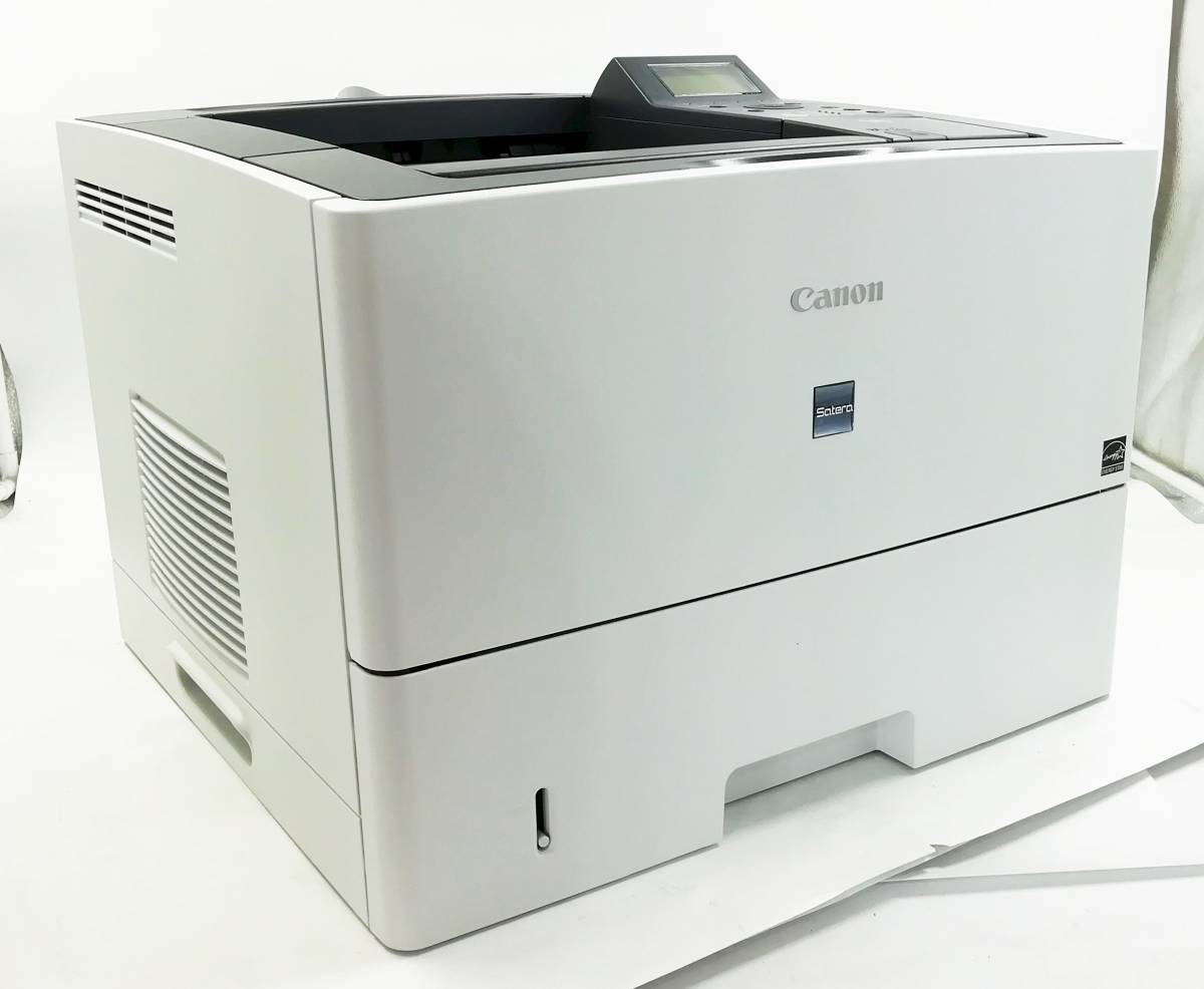 □【印刷枚数100枚以下】Canon キヤノン A4モノクロレーザープリンター