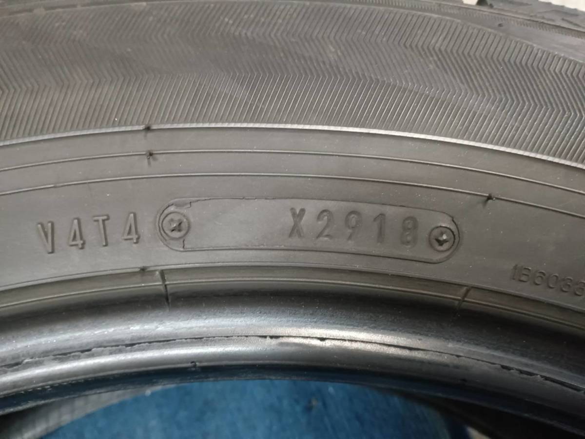 ★8-8.5分山★18年製★ ダンロップWINTER MAXX WM02 225/55R19　4本セット スタッドレス　A1112_画像9