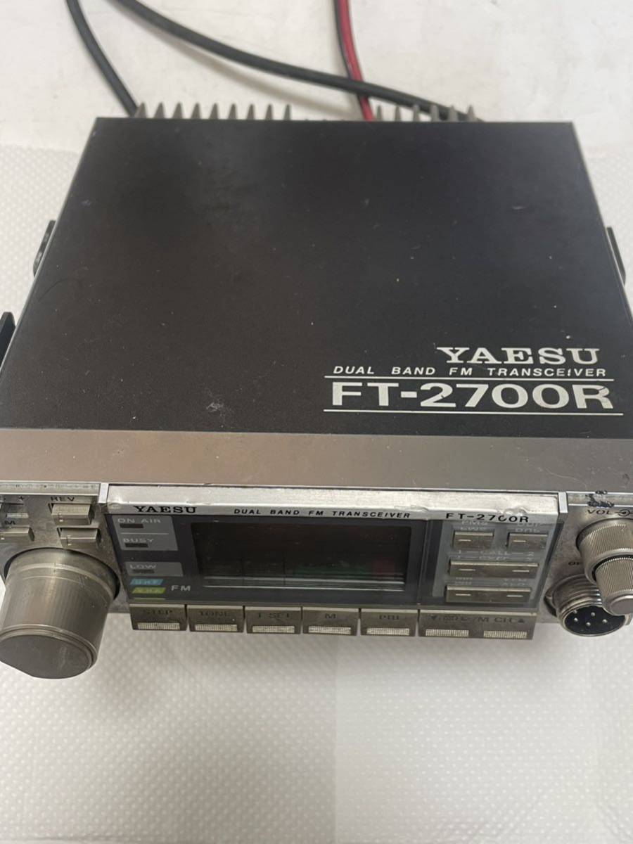 通電確認のみ無線機 トランシーバー YAESU FT-2700R _画像5
